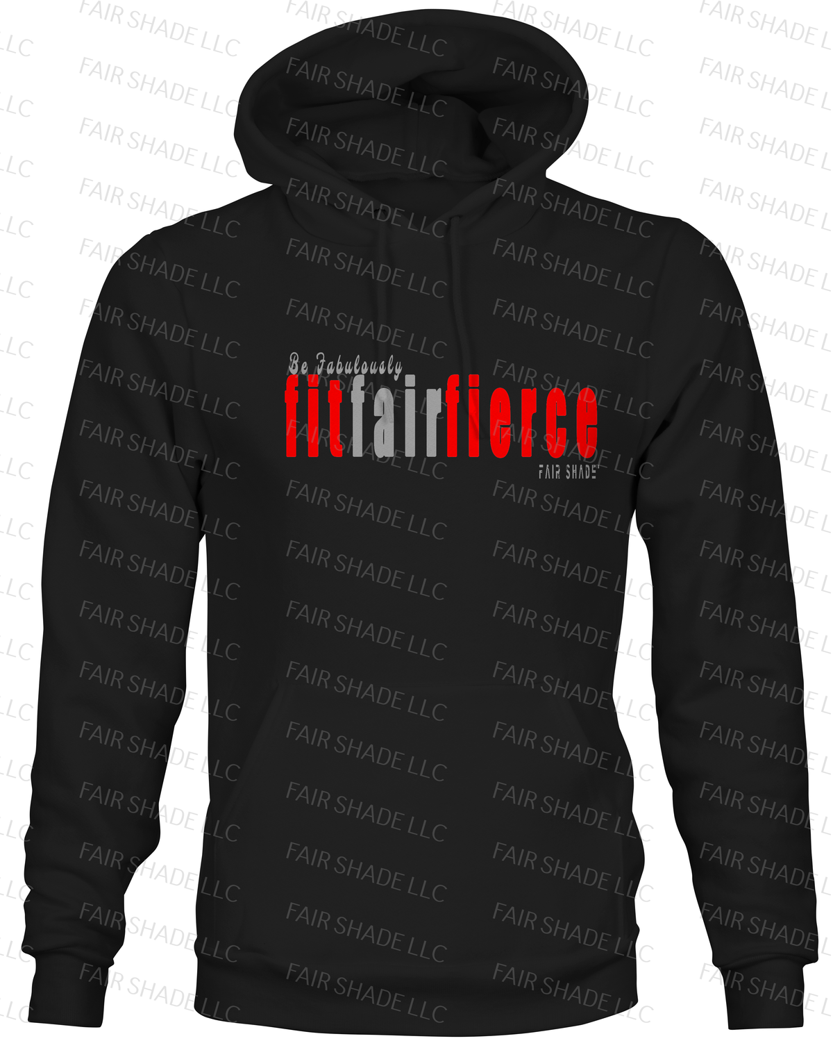 Be Fab Hoodie Custom Hoodie Fair Shade S Black