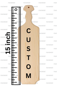 Customizable Branding Paddles