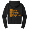 Black Woman Blueprint_ Crop Hoodie Custom Hoodie Fair Shade S Black 