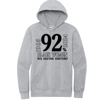 WE DEFINE HISTORY Custom Hoodie Fair Shade S Grey 