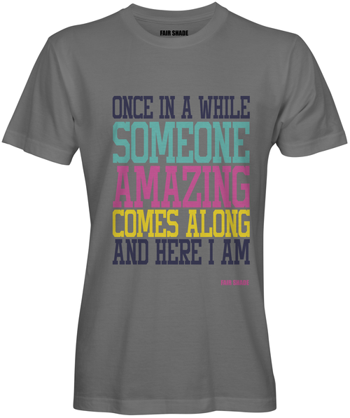 AMAZING Custom Tshirt Fair Shade S Charcoal 