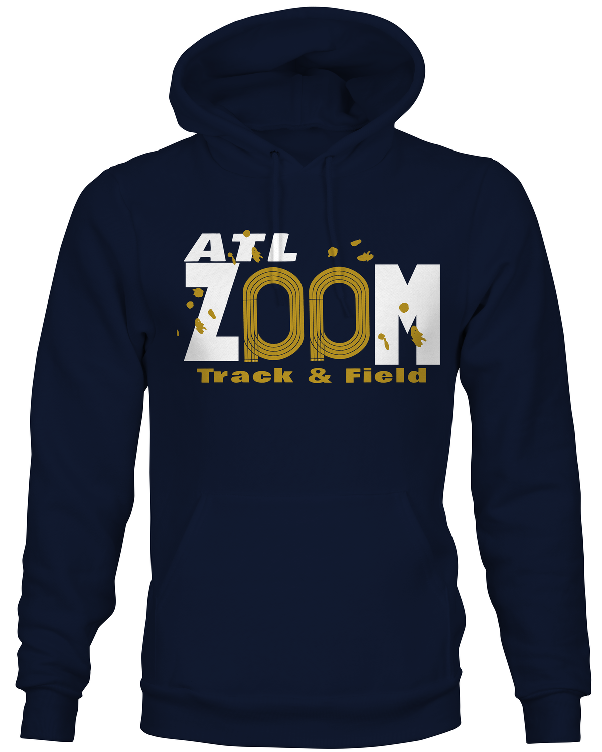 ATL ZOOM Track & Field_ Hoodie/Long Sleeve Fair Shade Small Navy Hoodie