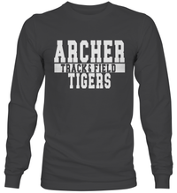 Archer Track and Field_ Long Sleeve Fair Shade Small Grey_White 