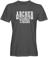 Archer Track and Field_ T-Shirt Fair Shade Small Grey_White 