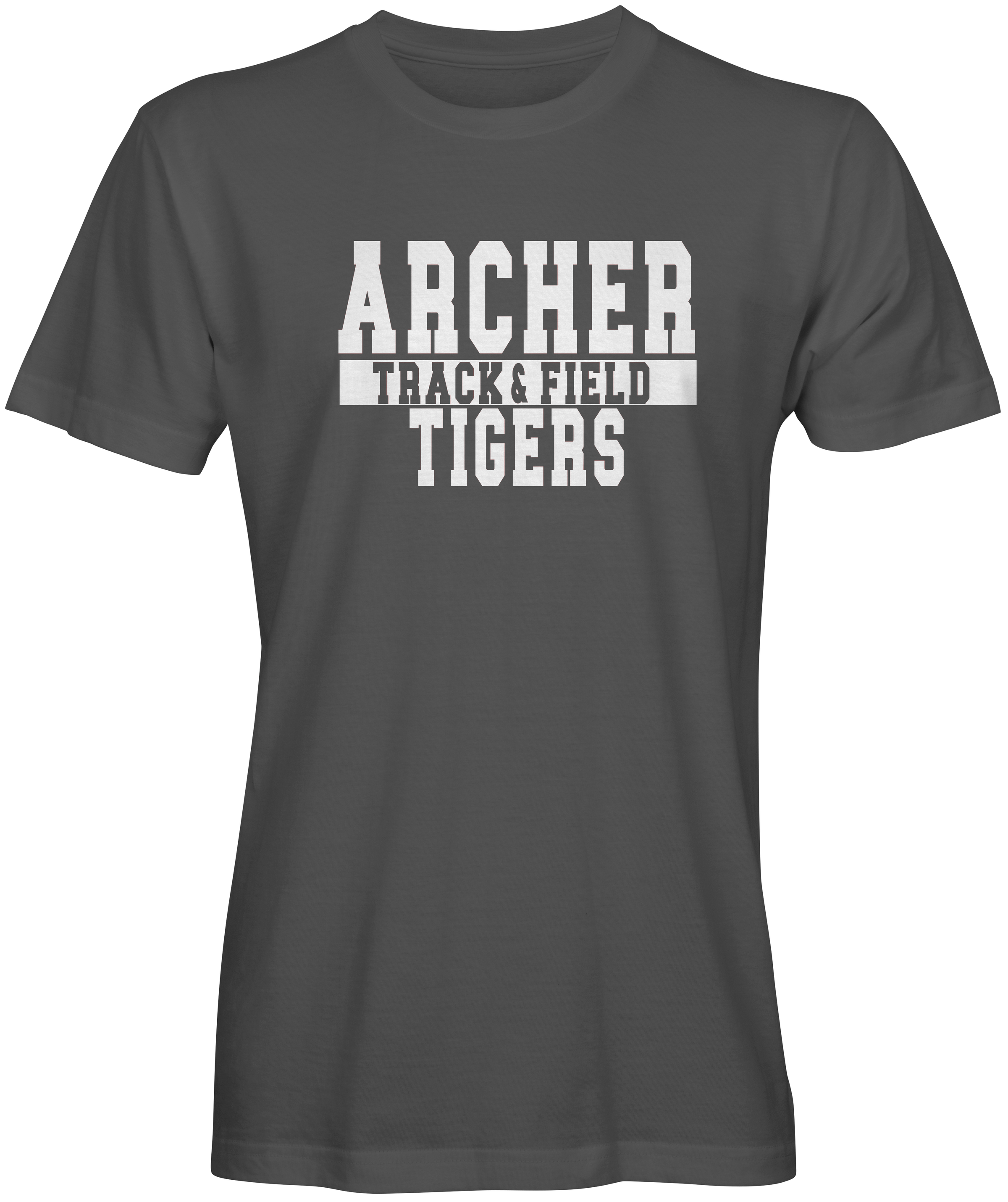 Archer Track and Field_ T-Shirt Fair Shade Small Grey_White 