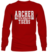 Archer Track and Field_ Long Sleeve Fair Shade Small Red 