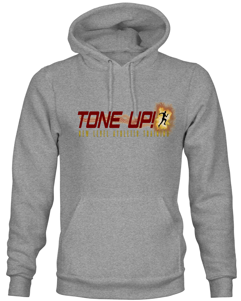 ToneUp Hoodie-Tone Up Logo Fair Shade Small Grey 