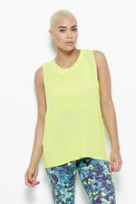 August Mesh Sleeveless Tank Top- Chartreuse Clothing Fair Shade OS Chartreuse 100% Nylon SORBTEK