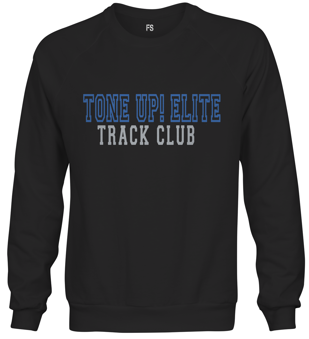 Sweatshirt Tone Up- Tone Up Track Club Fair Shade Small Black 