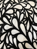 Copy of Copy of FACE Masks Fair Shade Adult Black/White Paisley 