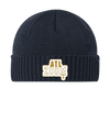 ATL ZOOM BEANIE Fair Shade Navy PATCH_ATL ZOOM_WHITE_GOLD 