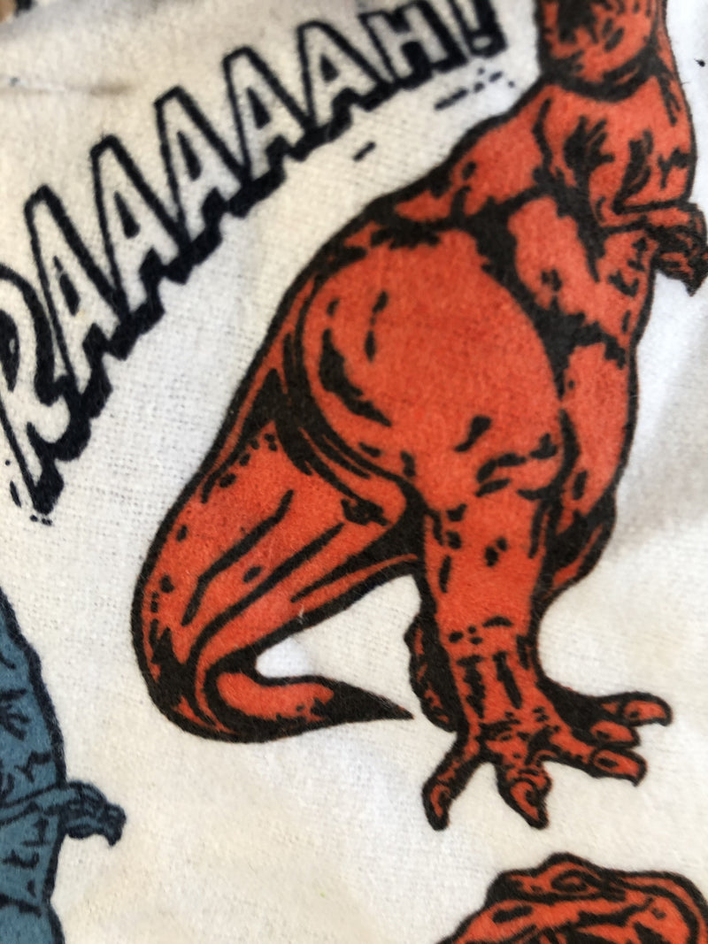 Fun Prints For Kids- Face Masks Fair Shade Child Dinosaurs 