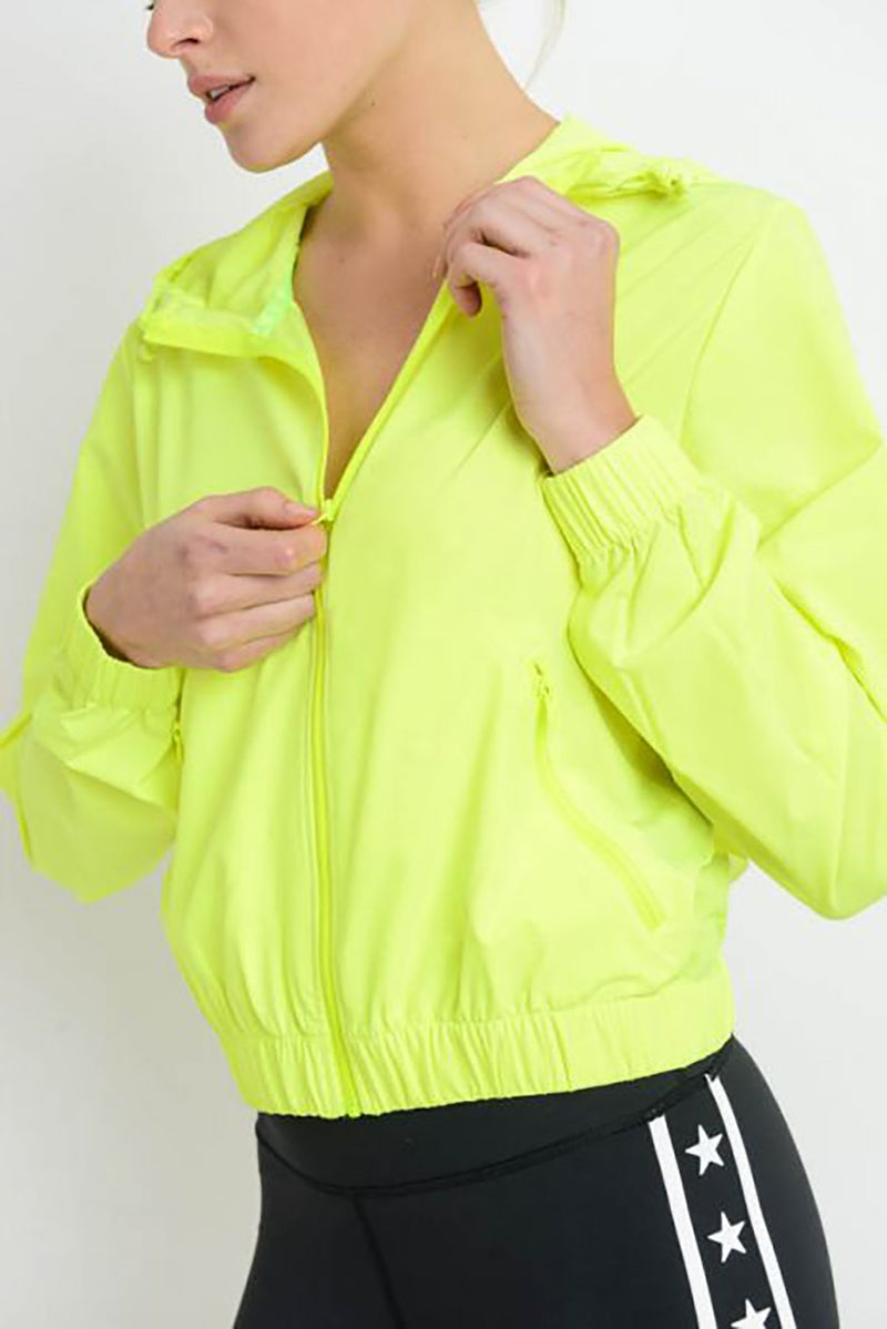 Essential Hoodie Active Jacket Clothing Fair Shade S Neon Yellow 