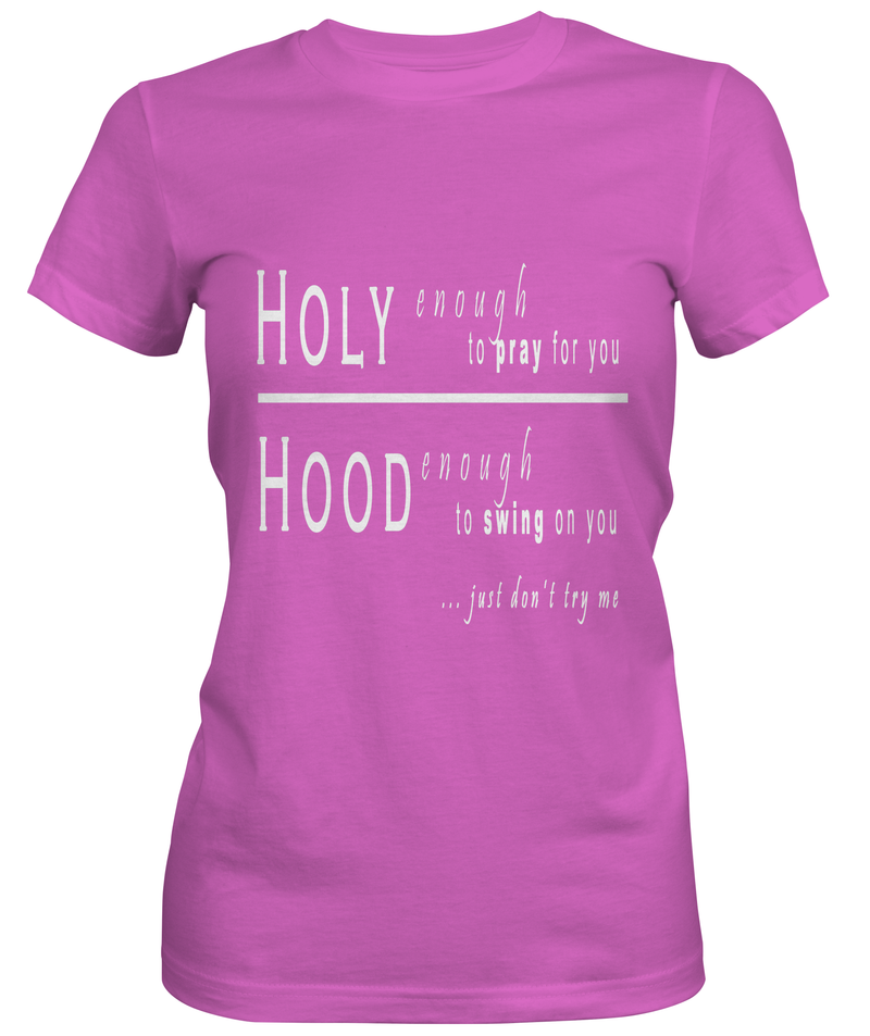 Holy Hands Custom Tshirt Fair Shade SMALL PINK 