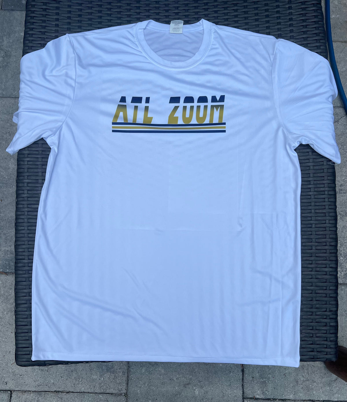 ATL ZOOM _ Dri FIt T-Shirt Fair Shade Small White ATL Zoom Print