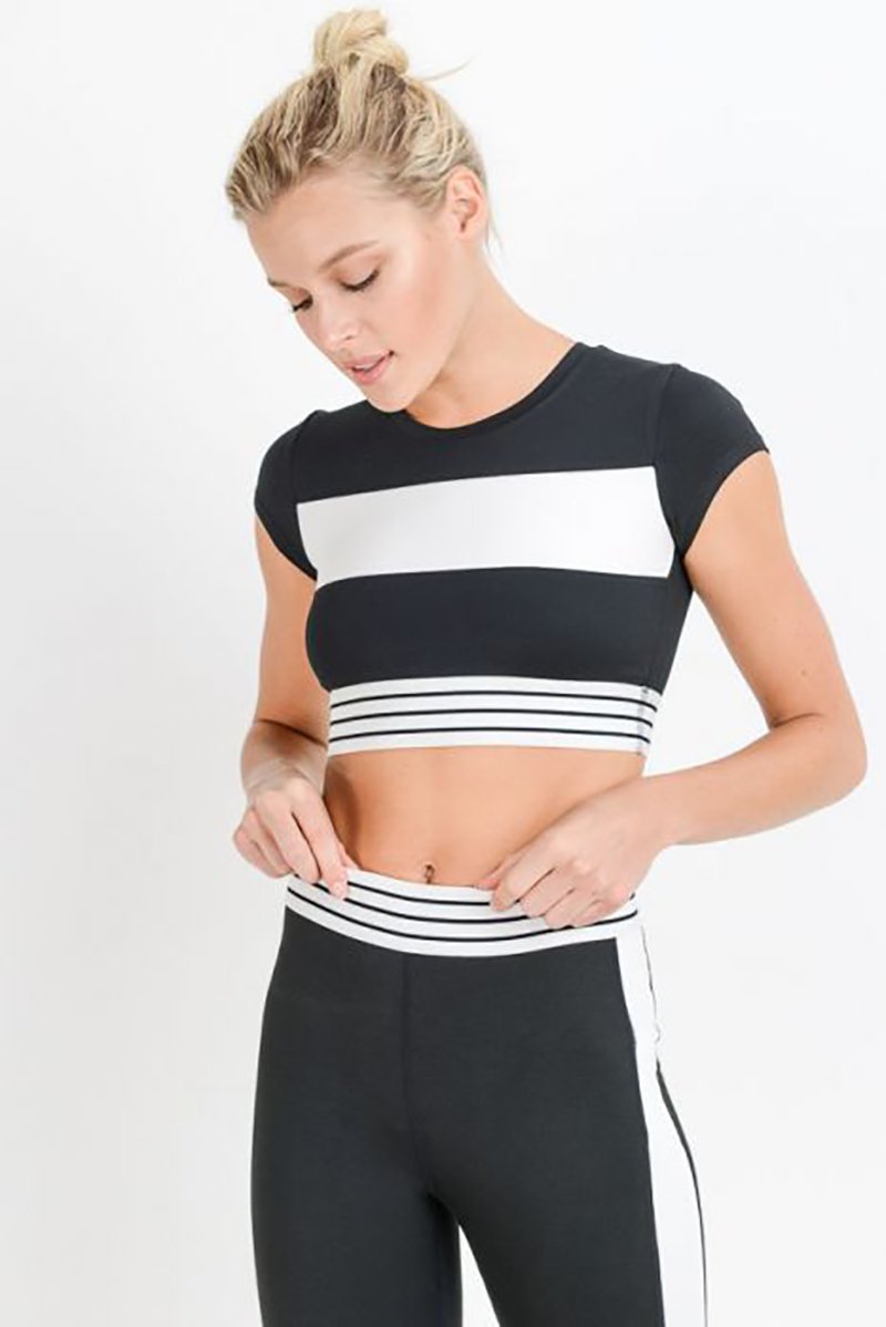 Illusion Crop Top Clothing Fair Shade LLC 