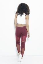 Ivanna Wine Active Leggings Clothing Fair Shade 