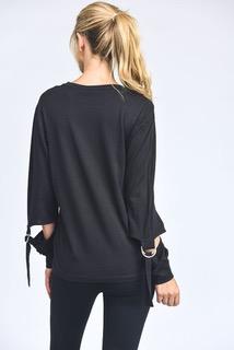 Justeene Top- Black Clothing Fair Shade 