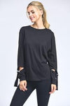 Justeene Top- Black Clothing Fair Shade 