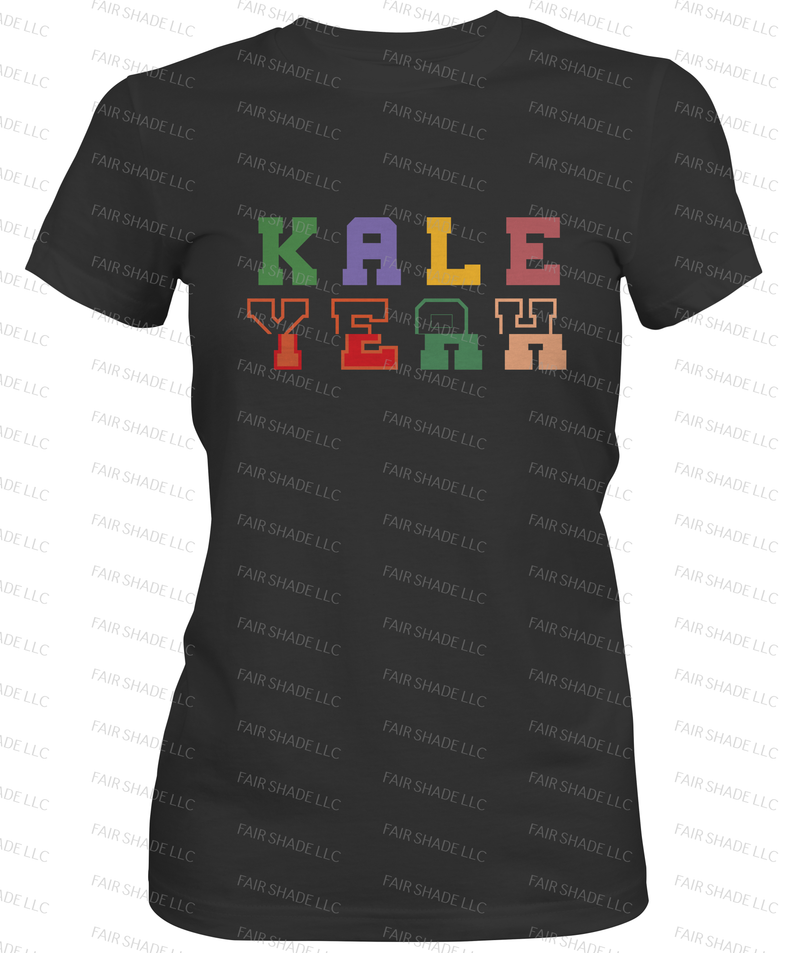 KALE YEAH-T Shirt Clothing Fair Shade LLC 