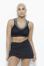 Karma Sports Bra- Black Clothing MPG SM Char/Black 68% Nylon 20% Polyester 12% Spadex