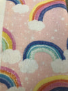 Fun Prints For Kids- Face Masks Fair Shade Child Rainbows 