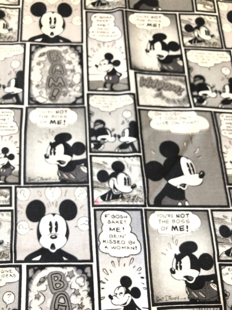 Fun Prints For Kids- Face Masks Fair Shade Child Mickey Mouse 