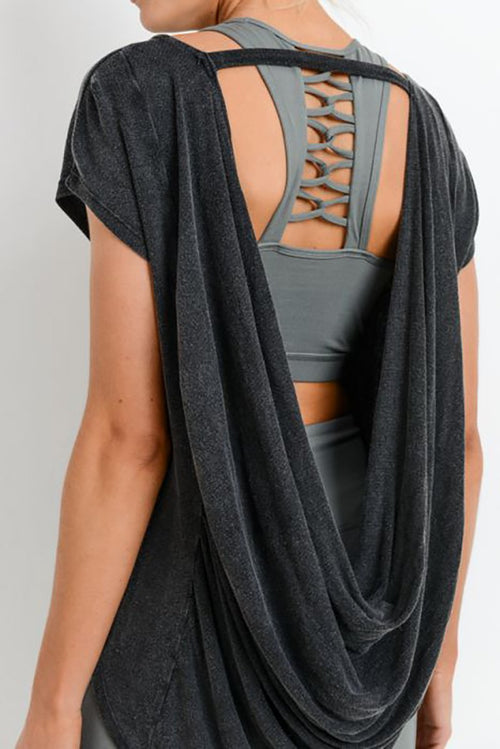Montana Back Drape Top Clothing Fair Shade LLC SMALL 