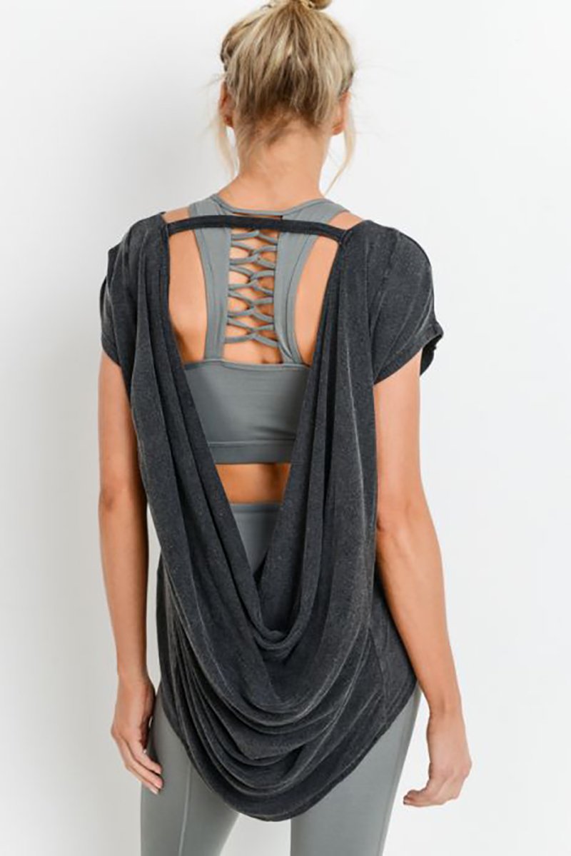 Montana Back Drape Top Clothing Fair Shade LLC 