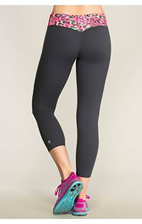 Pink Sunset Leopard Active Leggings Clothing Fair Shade 