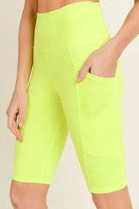 Premise Compression Shorts- Neon Yellow Clothing Fair Shade S Black 88% Polyamide 12% Elastaine
