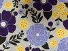 Fun Prints For Kids- Face Masks Fair Shade Child Purple Flowers 
