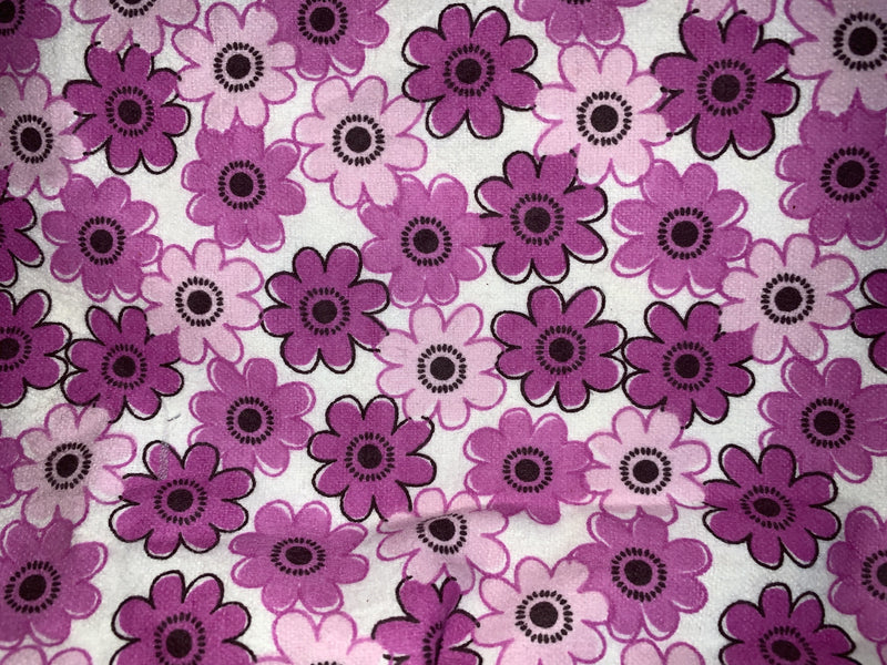 Fun Prints For Kids- Face Masks Fair Shade Child Pink_Purple Flowers 