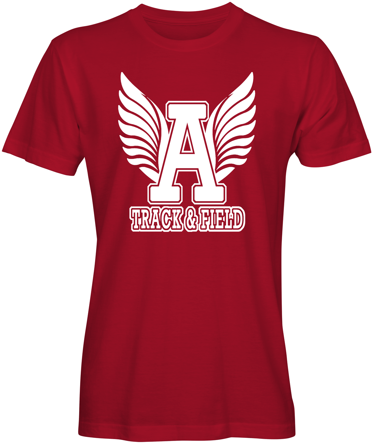Archer Track & Field Tee Shirt_Red Fair Shade Small Red 