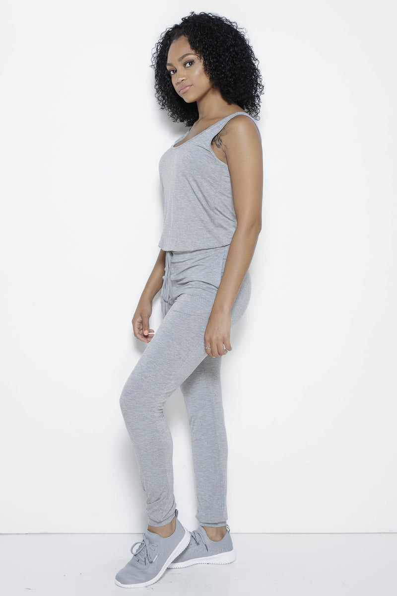 Rochelle Jumpsuit in Grey Clothing Fair Shade 