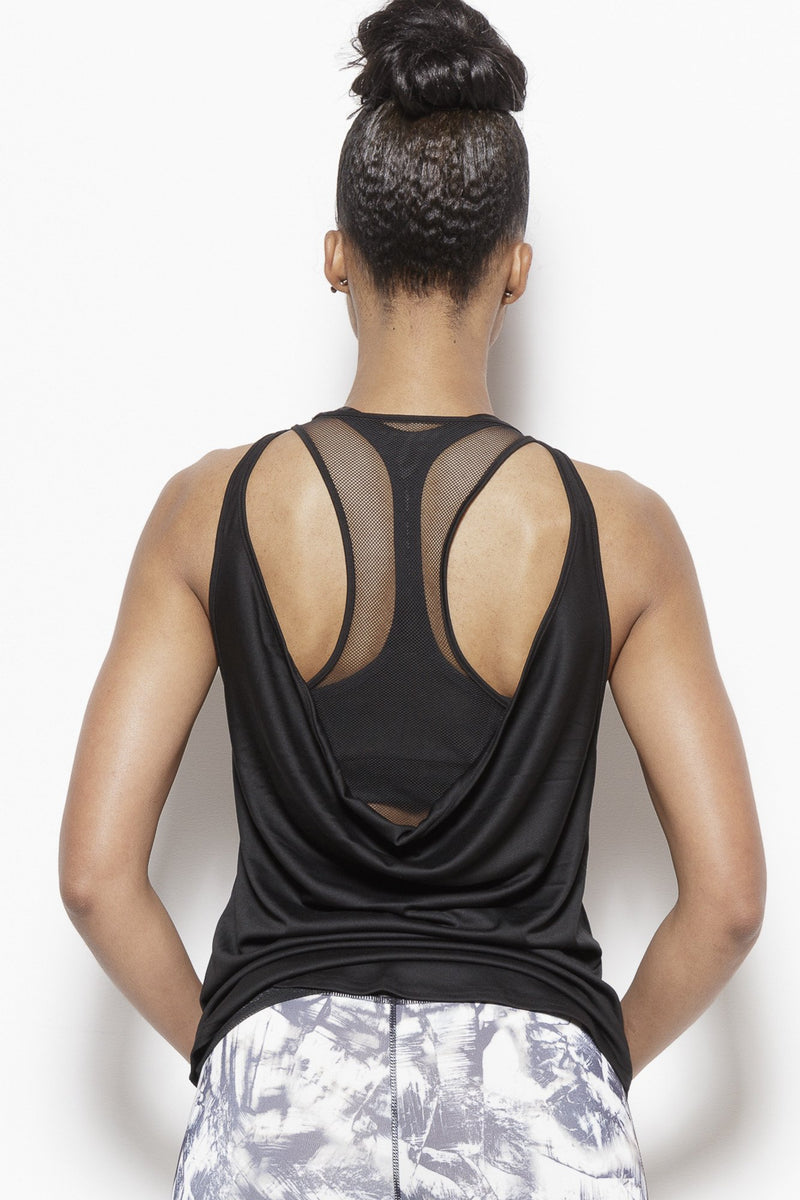 Dakota Activewear Tank Top-Black Clothing TLF 