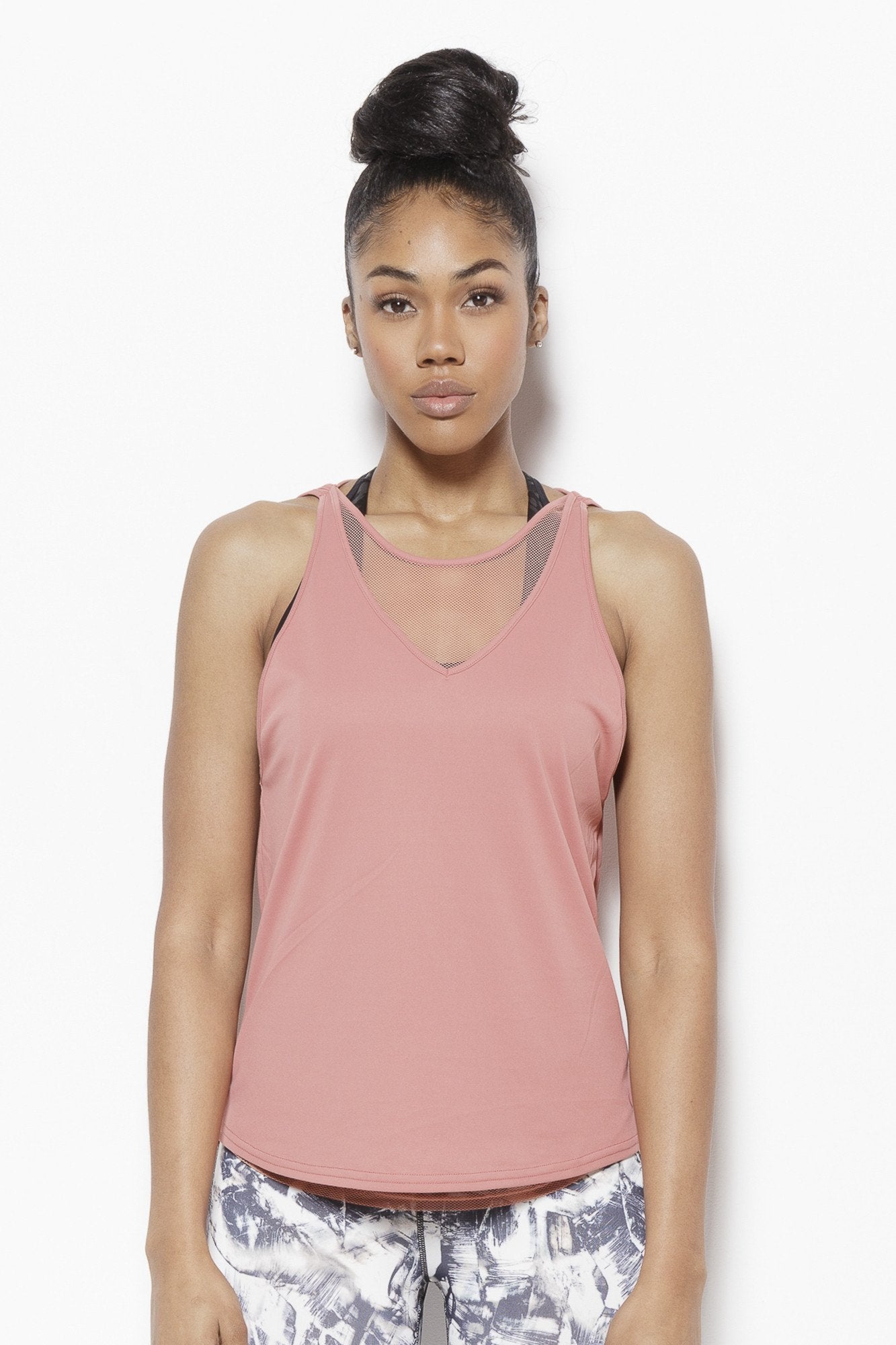 Dakota Activewear Tank Top, Blush