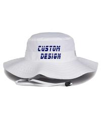 Bucket Hat_ ATL ZOOM Fair Shade Navy Custom Design 