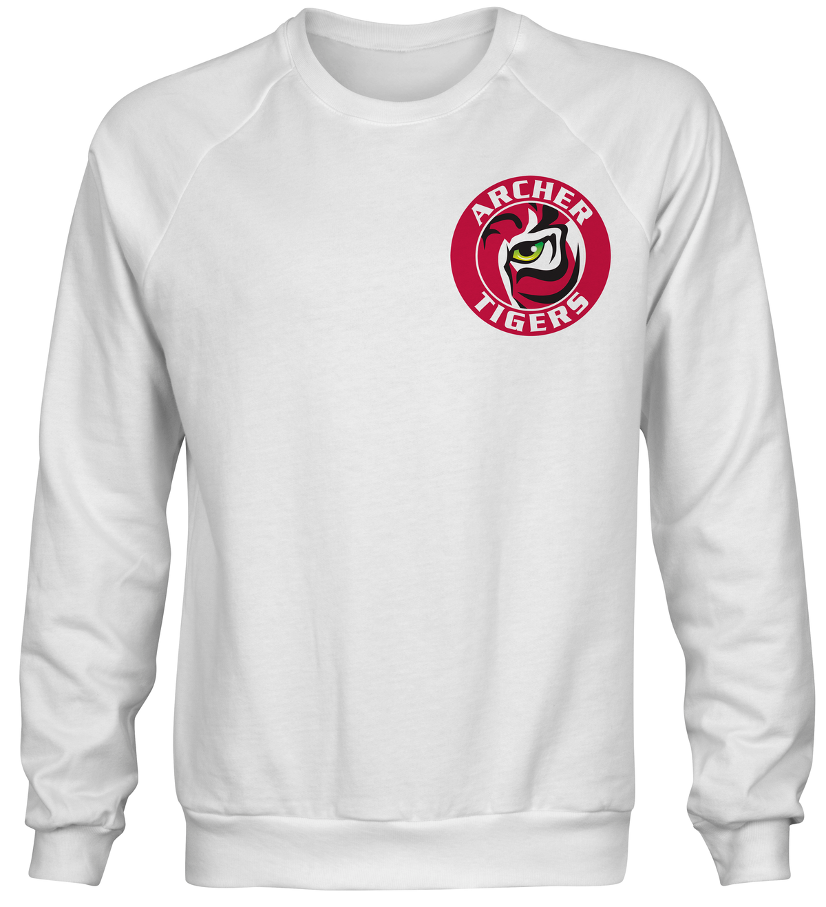 Archer Tiger Eye Crewneck Fair Shade Small White 