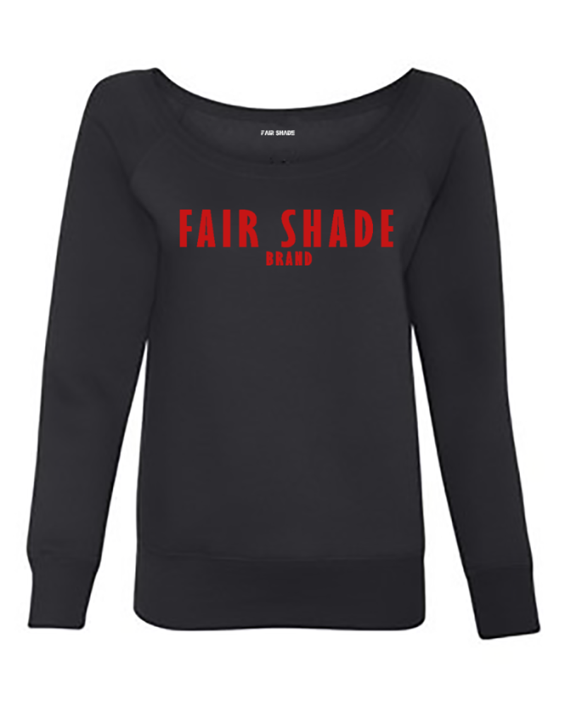 THE BRAND Long Sleeve Sweatshirt Custom Tshirt Fair Shade S Triblend-olyester/airlume combed and ringspun cotton/rayon BLACK