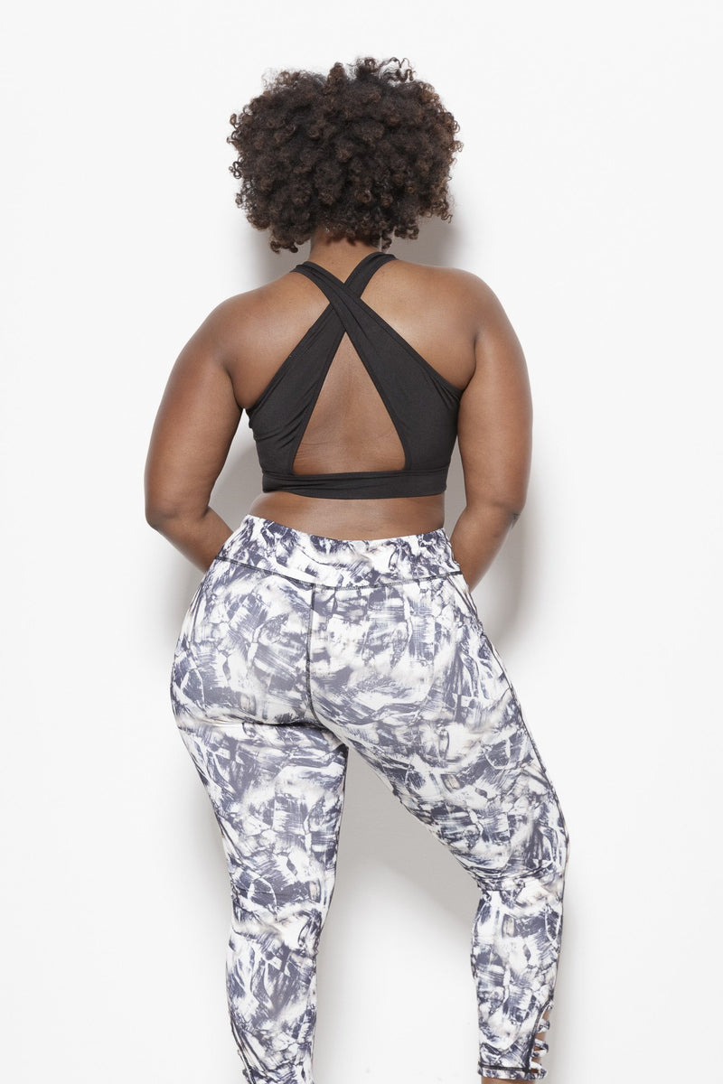 Abstract Love-PLUS - Performance Leggings Clothing Fair Shade 