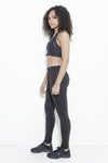 The Ripple Dream Active Leggings-Black Clothing Fair Shade 