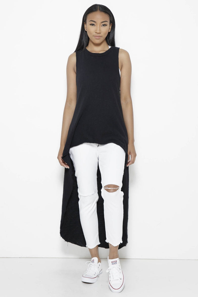 Cover My Six Top in Black Clothing Fair Shade XS Black 100% Cotton