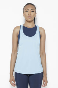 Crater in Arms Tank Top- SurfBlue Clothing Soffe S SurfBlue 100% Polyester