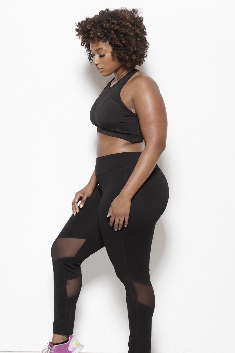 Demi Performance Leggings - Plus Clothing Fair Shade 