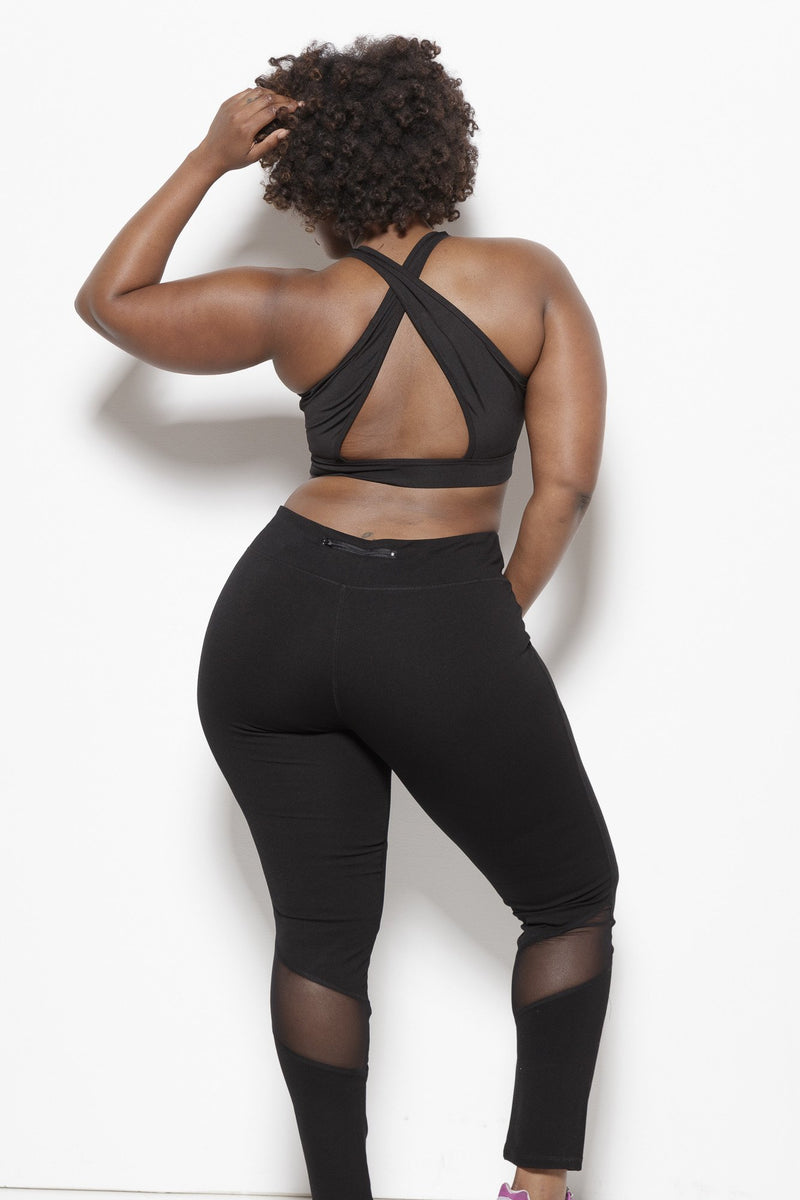 Demi Performance Leggings - Plus Clothing Fair Shade 