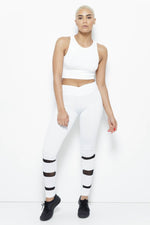 Diamond Wonders Leggings Clothing Fair Shade S White 87% Polyester- 13% Spandex