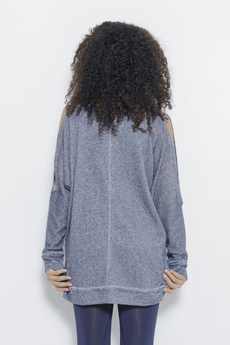 Forever Fair-Navy LS Top Clothing Fair Shade 