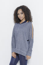 Forever Fair-Navy LS Top Clothing Fair Shade 