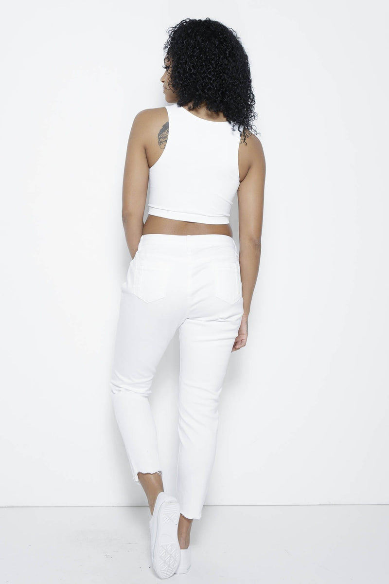 Great White Denim Jeans Clothing Poetic Justice 